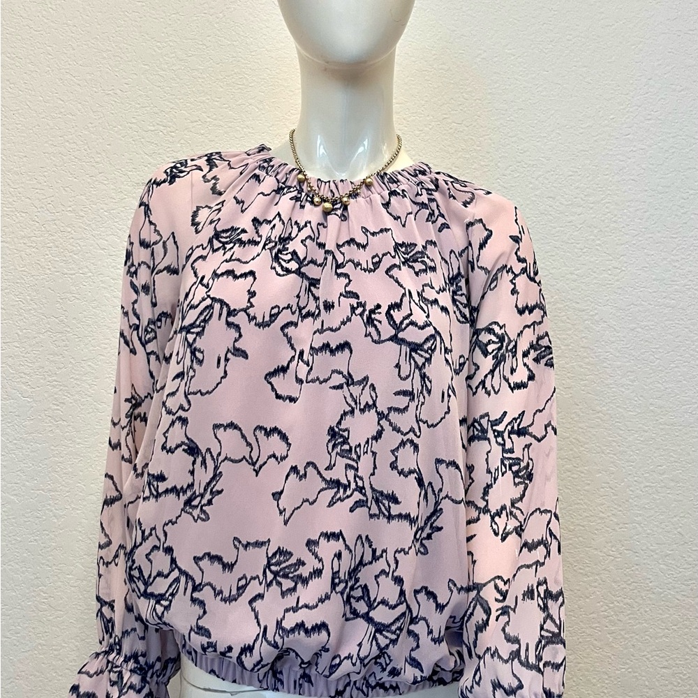 Floral Pink Blouse